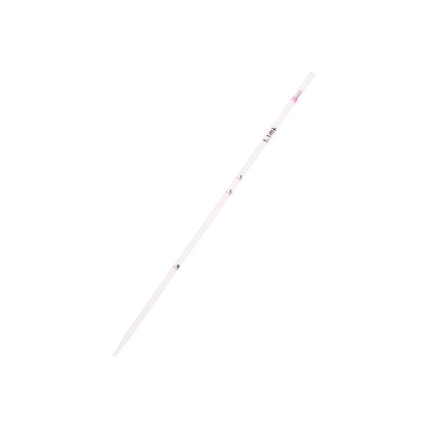 Celltreat Scientific Products CELLTREAT 1.1mL Bacteriological/Milk Pipet, Bulk Packed in Bags, Sterile, 500/PK 229257 - main